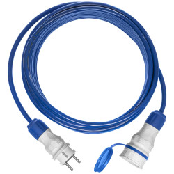 Przedłużacz niebieski poliuretanowy IP54 1xGN 30m 3x2,5 PS-X1 Plastrol