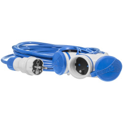 Przedłużacz budowlany 3xGN PUR IP54 10m 3x2,5 PS-X3 W-01182 EXTREM Przedłużacz budowlany 3xGN PUR IP54 10m 3x2,5 PS-X3 W-01182 EXTREM