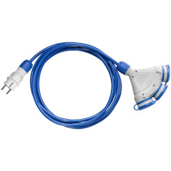 Przedłużacz budowlany 3xGN PUR IP54 20m 3x2,5 PS-X3 W-98973 EXTREM Przedłużacz budowlany 3xGN PUR IP54 20m 3x2,5 PS-X3 W-98973 EXTREM
