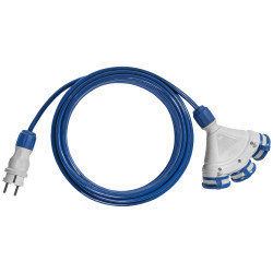 Przedłużacz budowlany 3xGN PUR IP54 30m 3x1,5 PS-X3 W-98996 EXTREM Przedłużacz budowlany 3xGN PUR IP54 30m 3x1,5 PS-X3 W-98996 EXTREM