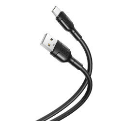 Kabel USB- USB-C 1m 2,1A czarny NB212 T-90657 GSM117366 XO