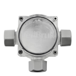 Puszka n/t IP68 transparentna 3xPG11 60x100x48 PH-3 T-08231 Plastrol Puszka n/t IP68 transparentna 3xPG11 60x100x48 PH-3 T-08231 Plastrol