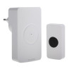 Dzwonek bezprzewodowy 230V DS-1B/B W-04516 biały Plastrol