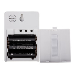 Dzwonek bezprzewodowy + 2 piloty DB-1B/2P/B biały W-99740 Plastrol