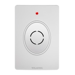 Dzwonek bezprzewodowy + 2 piloty DB-1B/2P/B biały W-99740 Plastrol