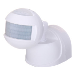 Czujnik ruchu n/t PIR 180st. 2000W IP54 CR-PIR4/ON biały Plastrol