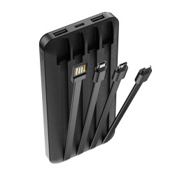 Powerbank 10000mAh TB-411 ALLin1 czarny T-90630 Forever Powerbank 10000mAh TB-411 ALLin1 czarny T-90630 Forever