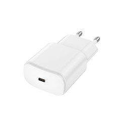 Szybka ładowarka sieciowa 20W PD QC TC-01 1xUSB-C biała T-90635 Forever Szybka ładowarka sieciowa 20W PD QC TC-01 1xUSB-C biała T-90635 Forever