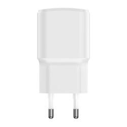 Szybka ładowarka sieciowa 20W PD QC TC-01 1xUSB-C biała T-90635 Forever Szybka ładowarka sieciowa 20W PD QC TC-01 1xUSB-C biała T-90635 Forever