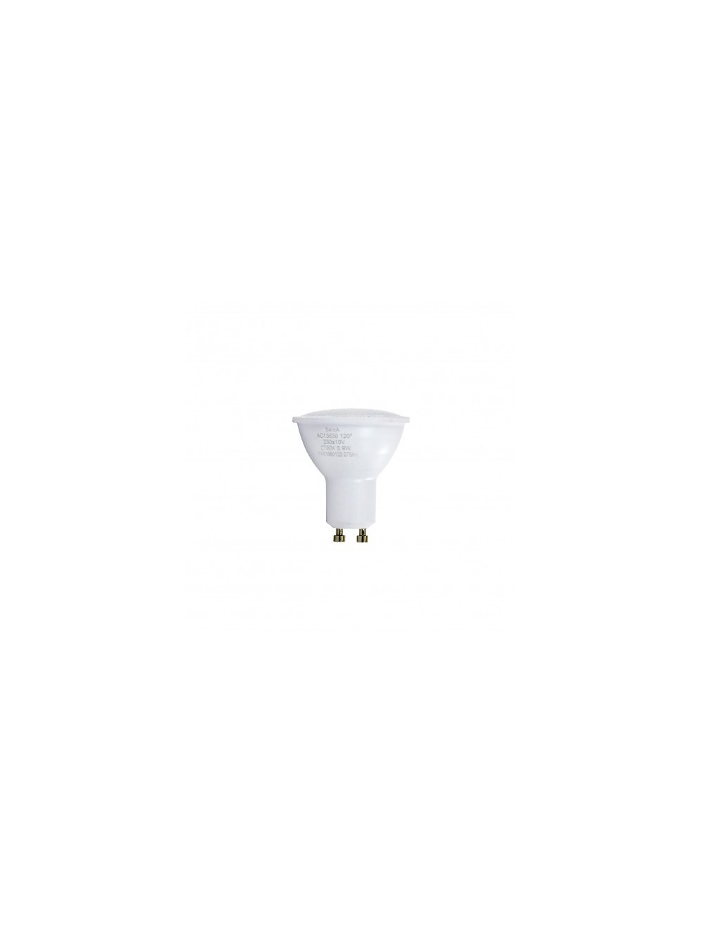 Lámpara LED GU10 120º 6W - Warelec