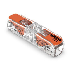 Złączka przelotowa 2x0,2-4mm2 Inline (blister - 12 szt.) 221-2411/995-012 Wago