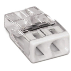 Złączka instalacyjna 2x Compact 2273-202/995-040 (blister 40 szt.) Wago