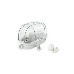Oprawa kanałowa 60W Ola owal IP44 siatka metalowa 341324 Lightech