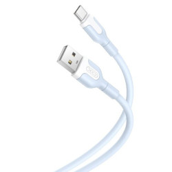Kabel USB- USB-C 1m 2,1A niebieski NB212 T-90656 GSM117369 XO