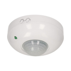 Czujnik ruchu PIR 360st. 1200W IP20 biały OR-CR-203/W Orno Czujnik ruchu PIR 360st. 1200W IP20 biały OR-CR-203/W Orno