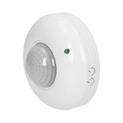 Czujnik ruchu PIR 360st. 1200W IP20 biały OR-CR-203/W Orno Czujnik ruchu PIR 360st. 1200W IP20 biały OR-CR-203/W Orno