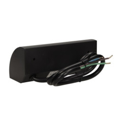 Gniazdo meblowe bez wyłącznika 2x2P+Z czarne OR-AE-1303/B Orno Gniazdo meblowe bez wyłącznika 2x2P+Z czarne OR-AE-1303/B Orno
