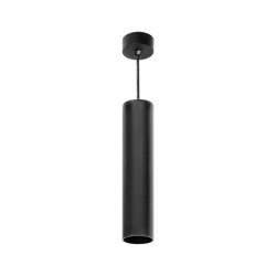 Lampa wisząca BARBRA PLR GU10 okrągła czarna 35W AD-OP-6189BGU10 Orno