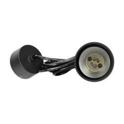 Lampa wisząca BARBRA PLR GU10 okrągła czarna 35W AD-OP-6189BGU10 Orno