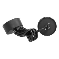 Lampa wisząca BARBRA PLR GU10 okrągła czarna 35W AD-OP-6189BGU10 Orno