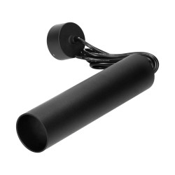 Lampa wisząca BARBRA PLR GU10 okrągła czarna 35W AD-OP-6189BGU10 Orno