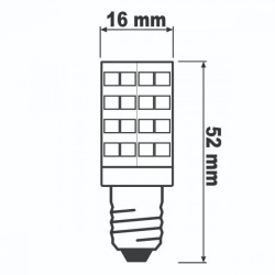 Żarówka LED do lodówek E14 T25 5W 470lm 4K LEDZARMI119 LumILED