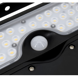 Naświetlacz solarny LED SOLEN 5W 500lm 4000K IP65 czarny PIR Bemko