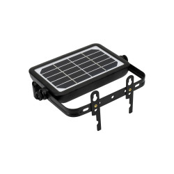 Naświetlacz solarny LED SOLEN 5W 500lm 4000K IP65 czarny PIR Bemko