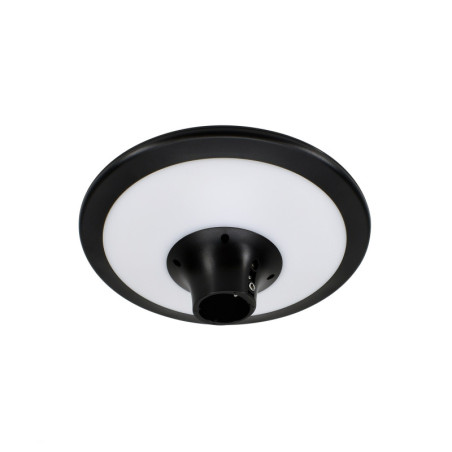Solarna oprawa parkowa LED SOLUM 20W 2200lm 4K IP65 czarna C83-SOM-020BL-4K Bemko