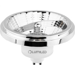 Żarówka LED AR111 GU10 15W 1521lm 230V 3K srebrna LEDZARMI975 LumiLED