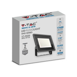 Naświetlacz LED 200W 17600lm 4K czarny IP65 SKU6733 V-TAC