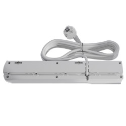 Przedłużacz z filtrem 5-GN+2xUSB 3m szary AX5/PRO/USB/3M/SZARY