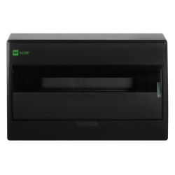 Rozdzielnica n/t 1x12 czarna IP40 Elegant 2423-09 Elektro-Plast Nasielsk