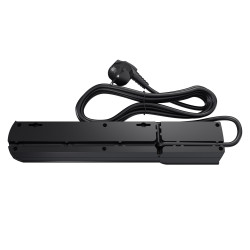 Przedłużacz z filtrem 5-GN+2xUSB 1,5m czarny W-100043 Kel Plastrol