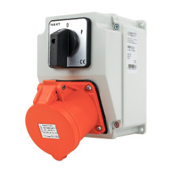 Zestaw siłowy NBOX-Z.4 gniazdo 32A 5P wyłącznik L-0-P 3778404 Next Zestaw siłowy NBOX-Z.4 gniazdo 32A 5P wyłącznik L-0-P 3778404 Next