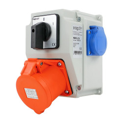 Zestaw siłowy NBOX-Z.6 1x32A 5P 1x230V wyłącznik 0-1 3703706 Next Zestaw siłowy NBOX-Z.6 1x32A 5P 1x230V wyłącznik 0-1 3703706 Next