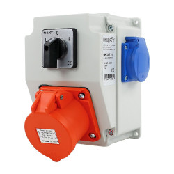 Zestaw siłowy NBOX-Z.11 1x16A 5P 2x230V wyłącznik L-0-P 3767911 Next Zestaw siłowy NBOX-Z.11 1x16A 5P 2x230V wyłącznik L-0-P 3767911 Next