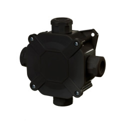 Puszka n/t hermetyczna 80x80 IP67 z wkładem 5x4 czarna 0298-09 Elektro-Plast Nasielsk Puszka n/t hermetyczna 80x80 IP67 z wkładem 5x4 czarna 0298-09 Elektro-Plast Nasielsk