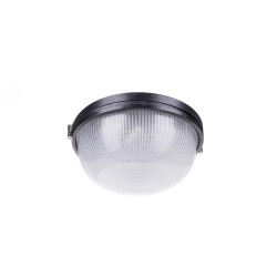 Oprawa kanałowa VICTOR25 E27 60W IP44 czarna okrągła piwniczna VO2132 Volteno
