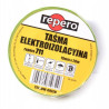 Taśma izolacyjna 19x20 żółto-zielona gr. 0,13mm Repero 711 SUPER TTE711E9-0019-20