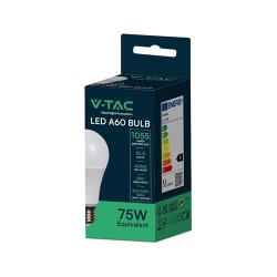 Żarówka LED A60 10,5W 1055lm E27 4000K SKU217349 V-TAC Żarówka LED A60 10,5W 1055lm E27 4000K SKU217349 V-TAC