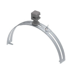 Uchwyt gąsiorowy do drutu fi8 StZn-Pl 407012 Gromtor