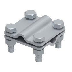 Złącze krzyżowe L-55 do drutu płytki 55x55mm 101112 Gromtor