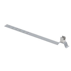 Uchwyt KLIK do drutu odgromowego na taśmie StZn H-60/L-415 405212 Gromtor