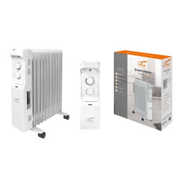 Grzejnik olejowy 11 żeberek 2500W LTC szary LXUG11 Lamex Grzejnik olejowy 11 żeberek 2500W LTC szary LXUG11 Lamex