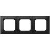 Ramka potrójna R-3Y/33 czarny metalik Impresja Ospel