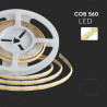 Taśma LED 24V 90W 5m COB CCT 3w1 od 2,7 K do 6,5K bezpunktowa SKU10555 V-Tac