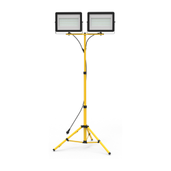 Naświetlacz LED 2x100W 4K 2x10000lm statyw podwójny IP44 Tripod 168cm 804918 Premium Lumixa