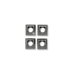 Profil anodowany p/t do gipsowania 9,5mm kloszem mleczny 52,1X13,3mm 2m Profil anodowany p/t do gipsowania 9,5mm kloszem mleczny 52,1X13,3mm 2m