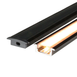 Profil aluminiowy n/t czarny 2m 24,7x7mm z kloszem czarnym VT-8106 SKU2875 V-Tac Profil aluminiowy n/t czarny 2m 24,7x7mm z kloszem czarnym VT-8106 SKU2875 V-Tac